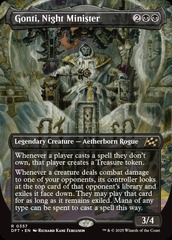 (357) Gonti, Night Minister - FOIL - BORDERLESS